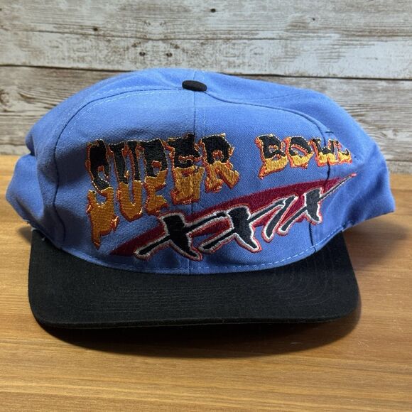 Vtg Rare NFL Super Bowl XXIX 29 San Francisco 49er Logo 7 Two Tone Snapback Hat - Picture 1 of 13